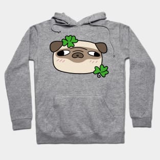 Lucky Pug Face Hoodie